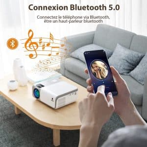 Le vidéoprojecteur WiMiUS 5 G Wifi Full HD Bluetooth 